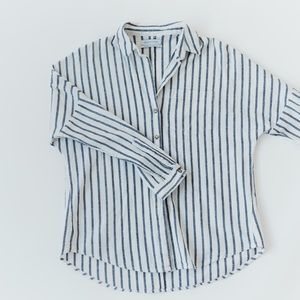 Urban Outfitters Buttondown Stripped Top